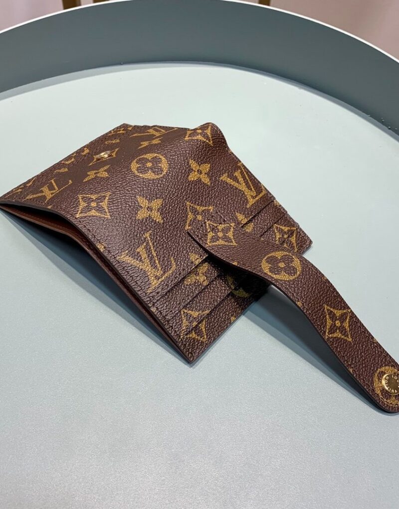 Louis Vuitton Victorine Card Holder Wallet Monogram Canvas For Women, Women's Wallet 4.7in/12cm LV M66533