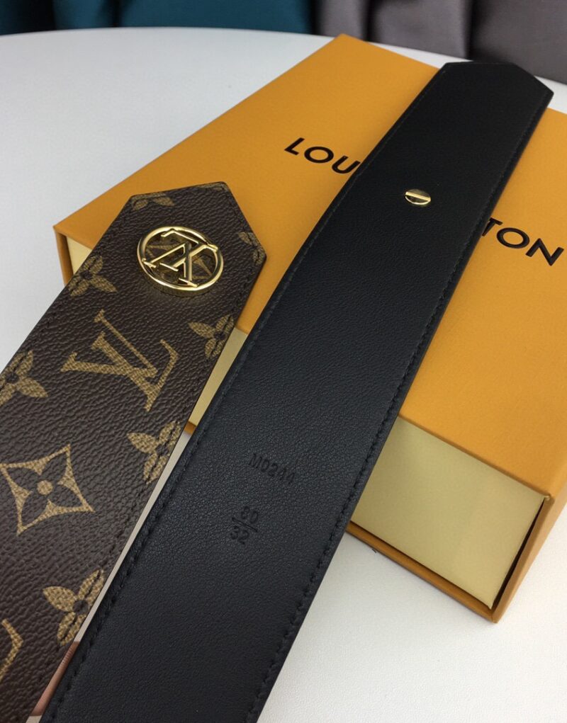 Louis Vuitton Tie The Knot Belt Monogram Canvas, LV Women Belt M0244U