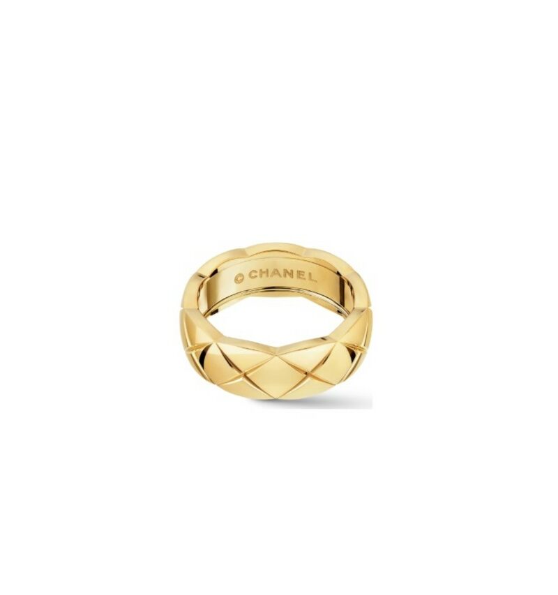 Chanel Coco Crush Ring Yellow Gold Small Version For Women J10571