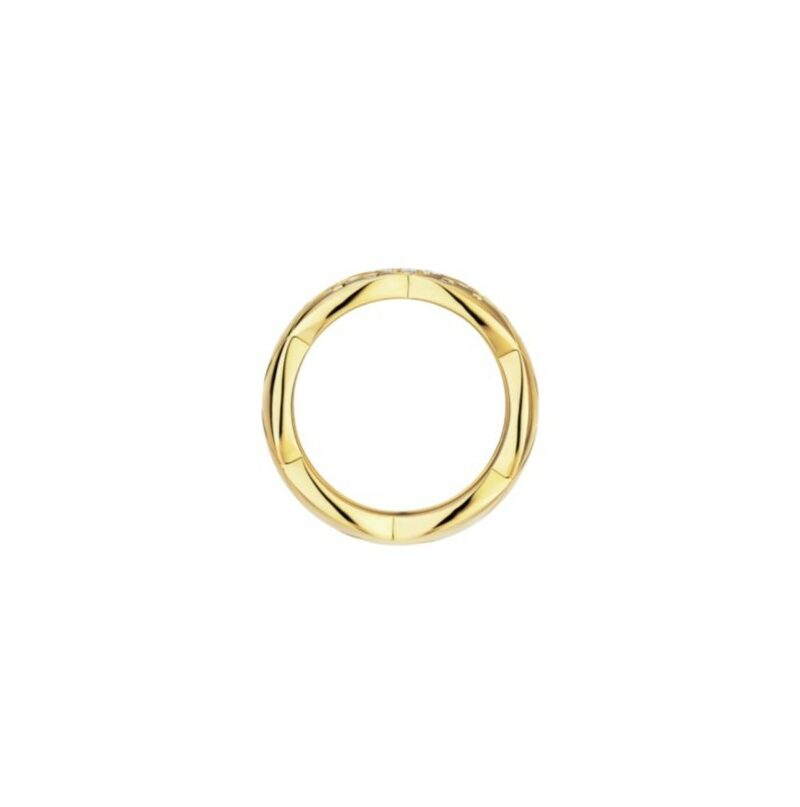 Chanel Coco Crush Ring Yellow Gold Large Version For Women J10862