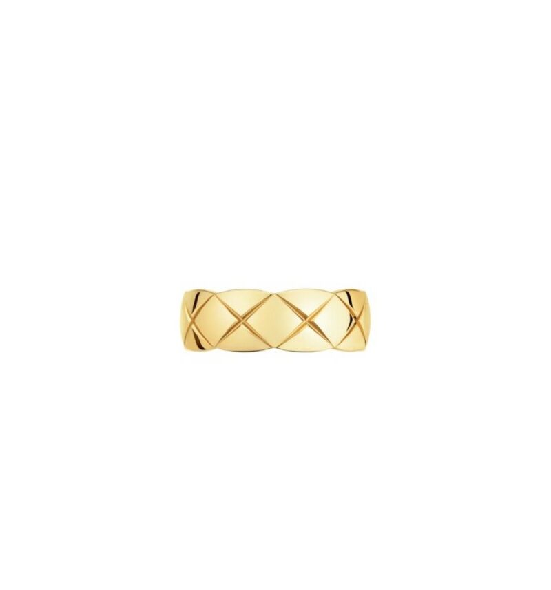 Chanel Coco Crush Ring Yellow Gold Small Version For Women J10571