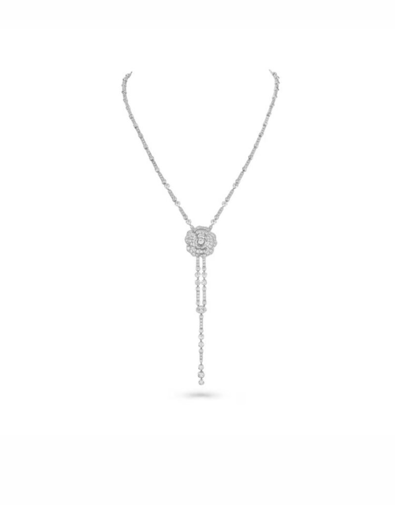 Chanel Diamant Evanescent Transformable Necklace White Gold For Women J63493