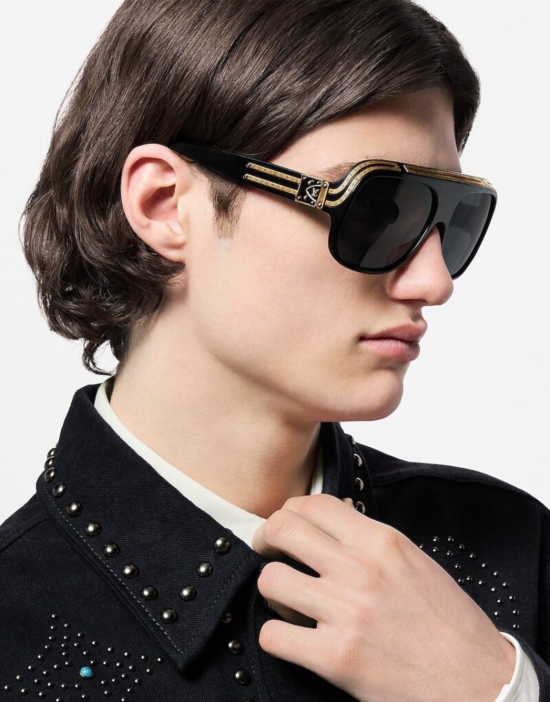 Louis Vuitton 1.0 Millionaires Sunglasses Black For Men Z2516U
