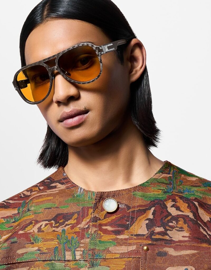 Louis Vuitton 3.0 Millionaires Sunglasses Orange For Men Z2508U