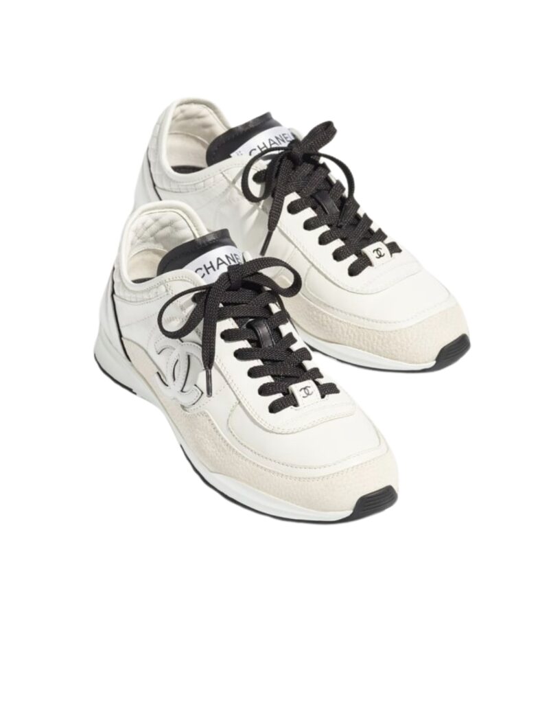 Chanel Sneakers White/Black For Women G46372-B19848-NAFGP