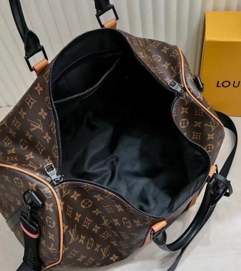 Louis Vuitton Keepall Bandoulière 45 Bag Brown For Men 17,7in/45cm M46703