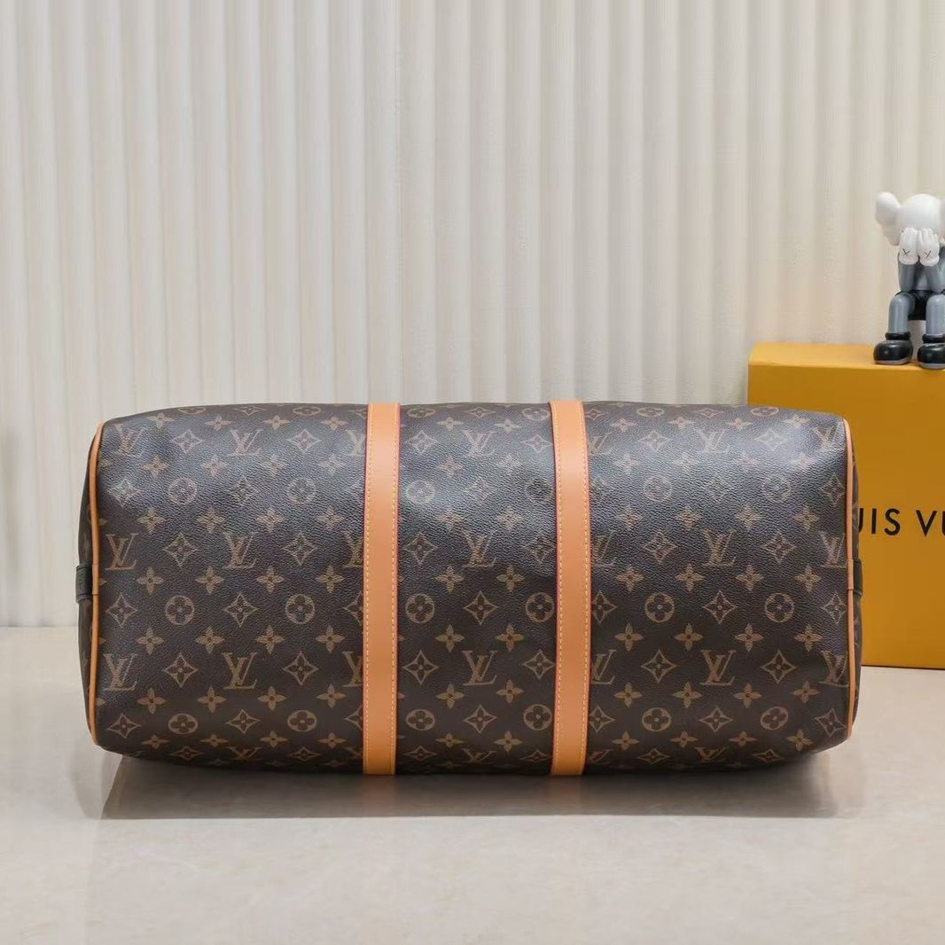 Louis Vuitton Keepall Bandoulière 45 Bag Brown For Men 17,7in/45cm M46703