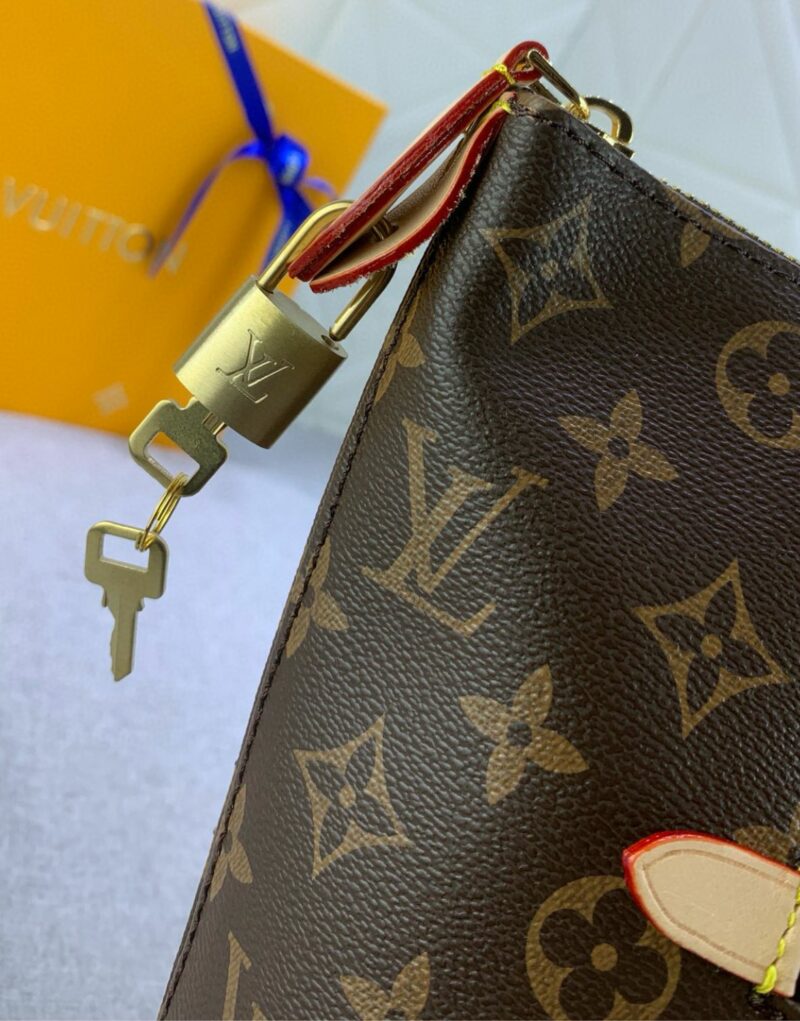 Louis Vuitton Lena MM Monogram Canvas Brown For Women 11.8in/30cm LV M42267