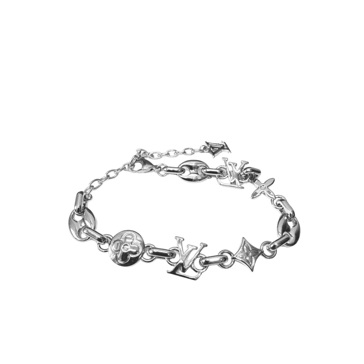 Louis Vuitton Sailor Bracelet Silver-Toned
