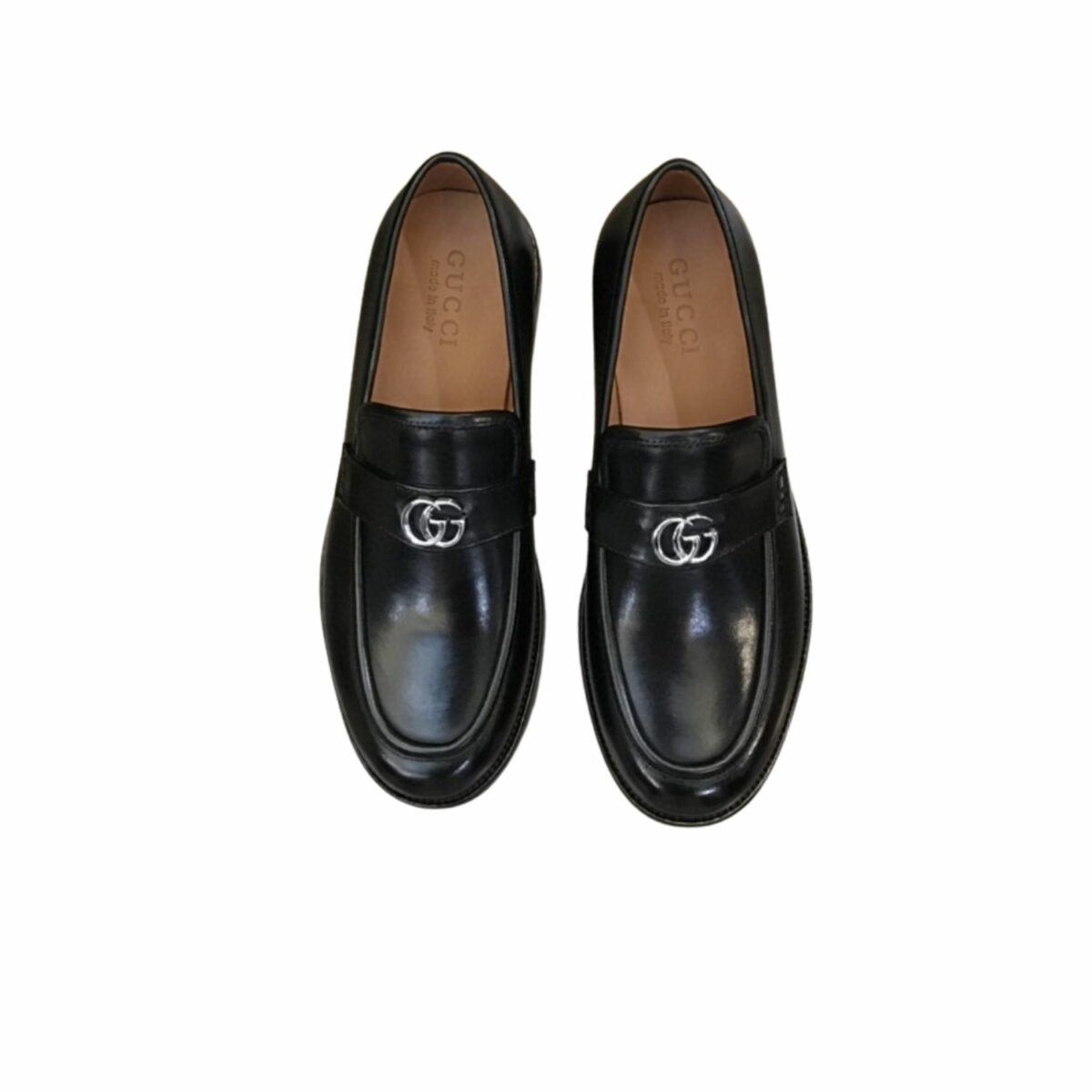 Gucci Loafer With Interlocking G Black For Men