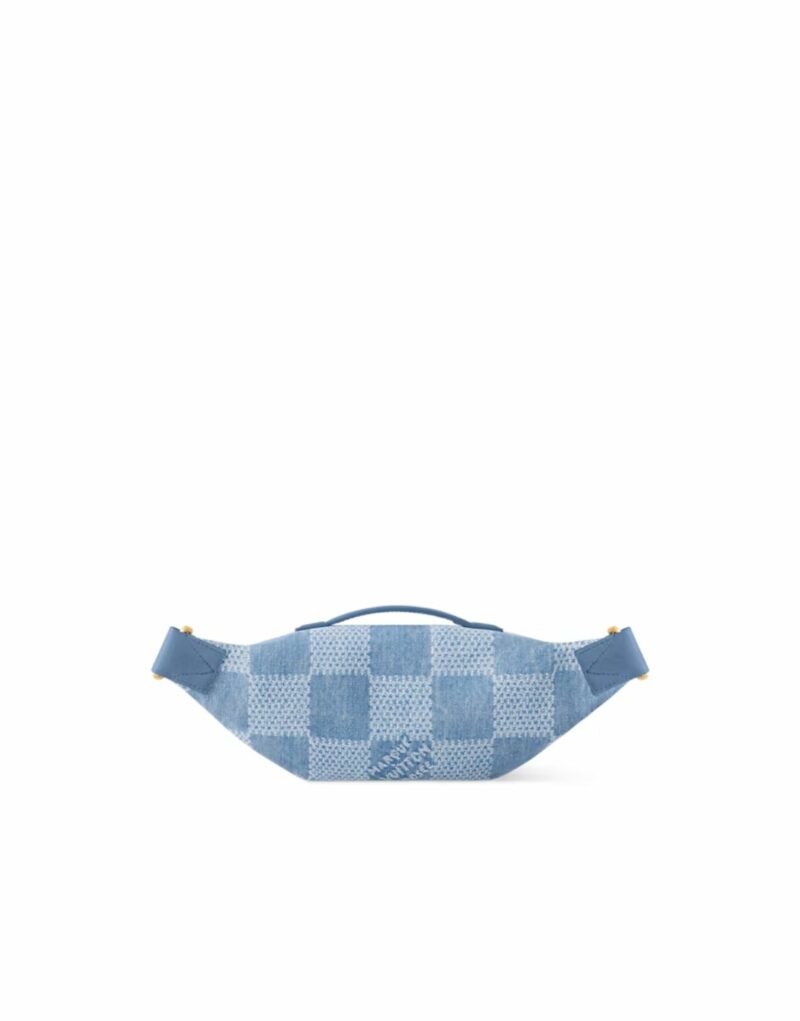 Louis Vuitton Rush Bumbag Bag Denim Blue For Men 30cm/11.8in - N00205