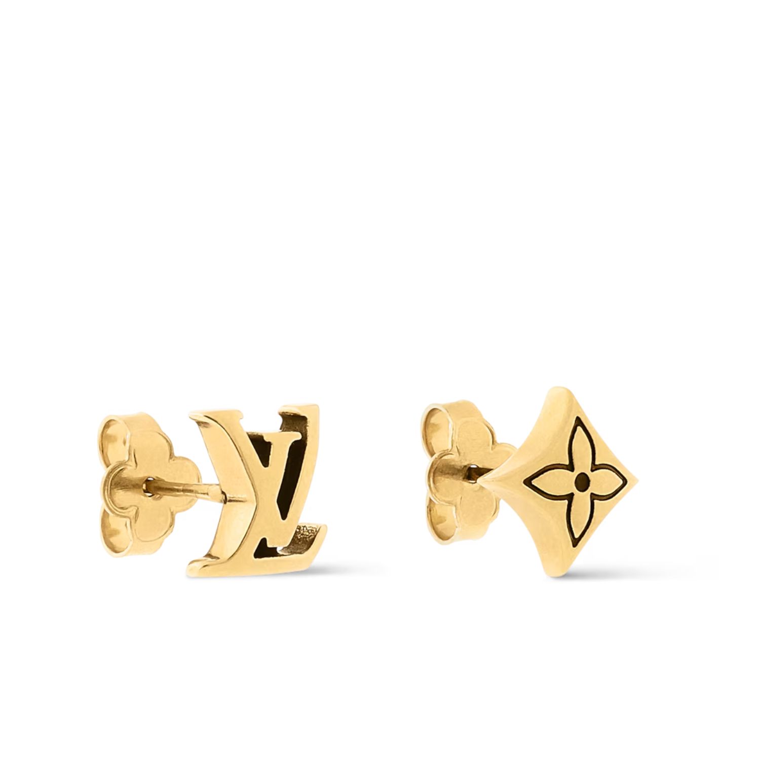 Louis Vuitton Sailor Earrings Gold-Toned - M02716