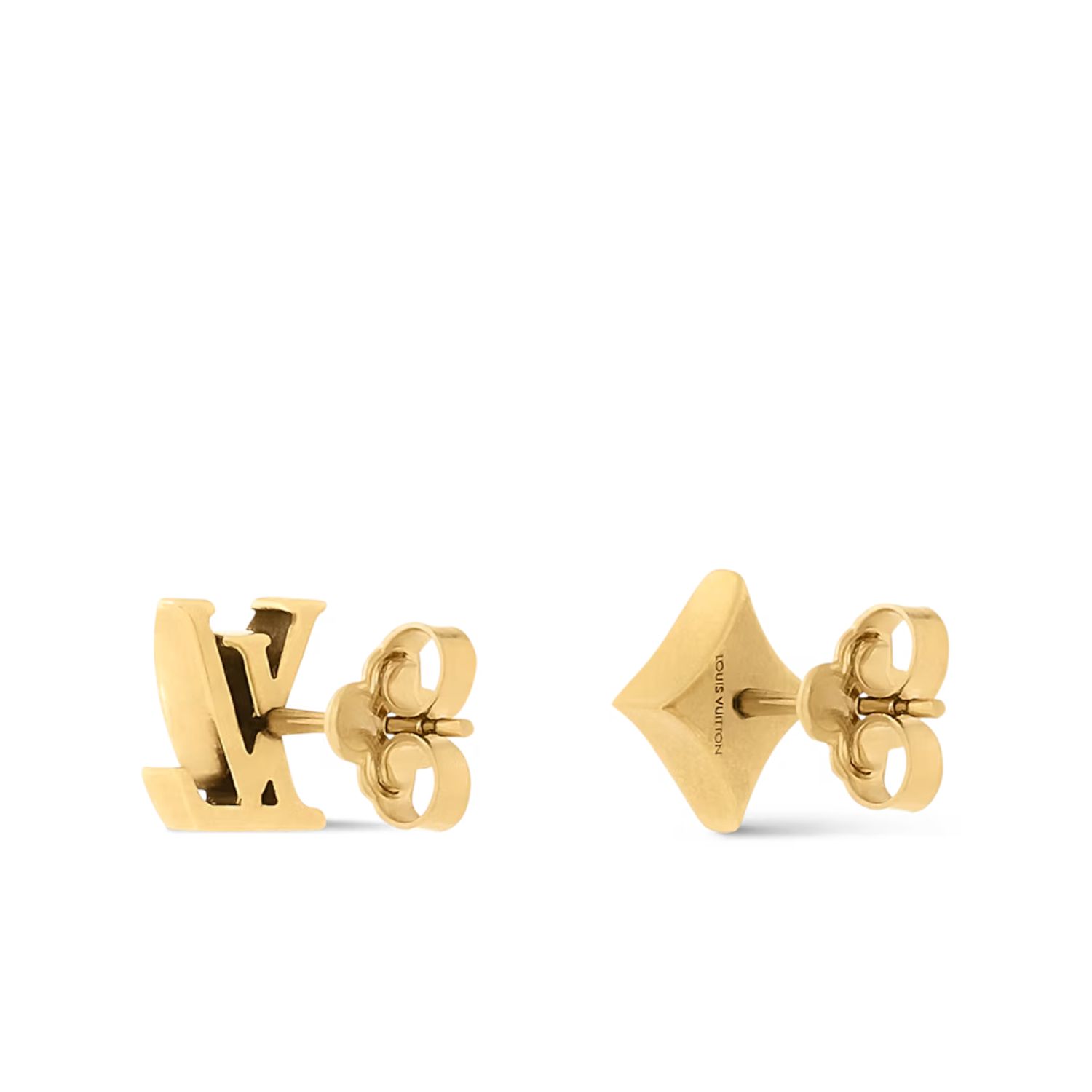 Louis Vuitton Sailor Earrings Gold-Toned - M02716