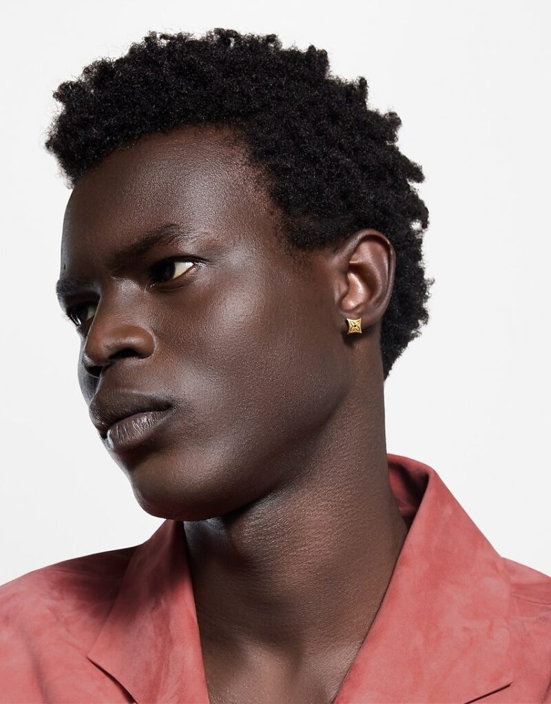 Louis Vuitton Sailor Earrings Gold-Toned - M02716