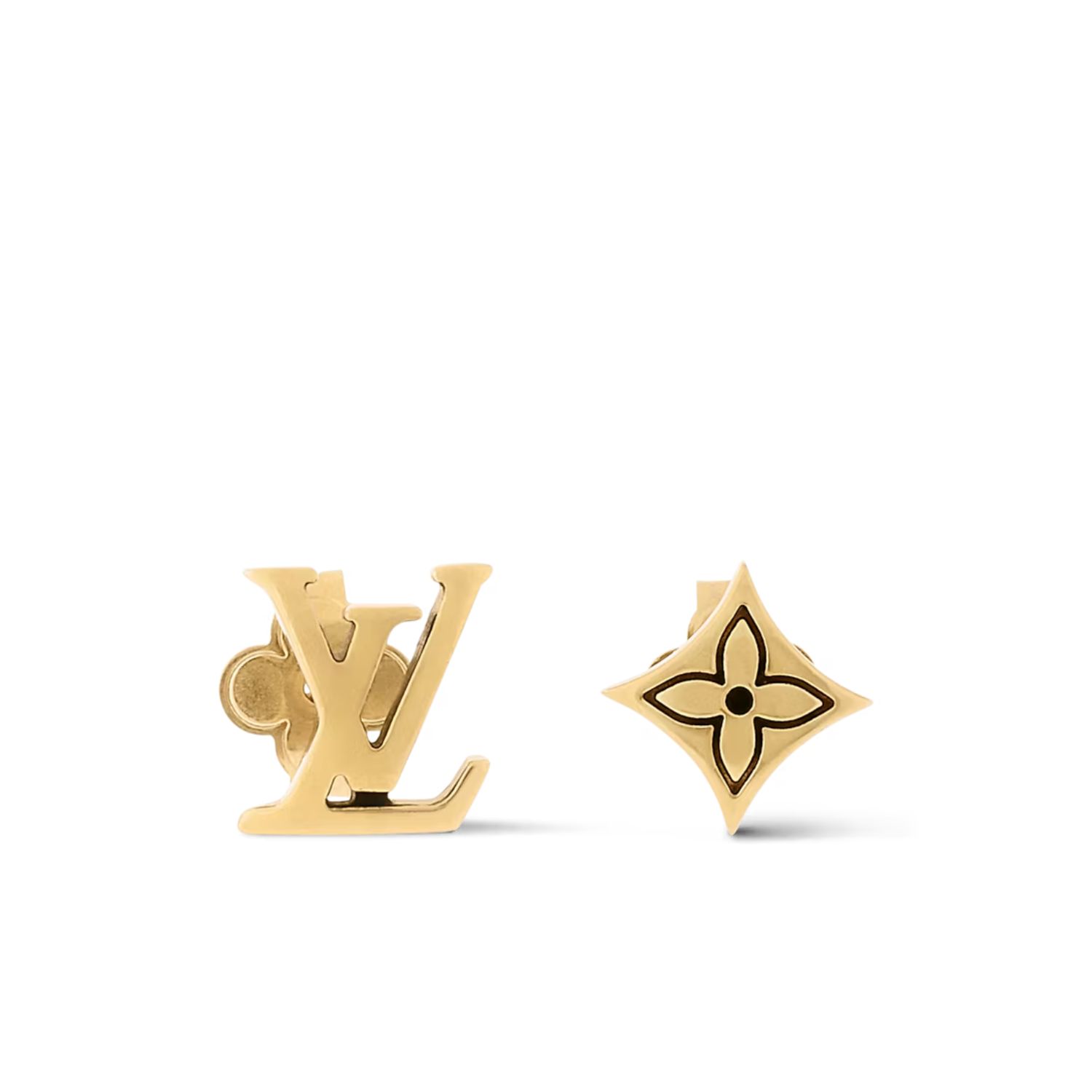 Louis Vuitton Sailor Earrings Gold-Toned - M02716
