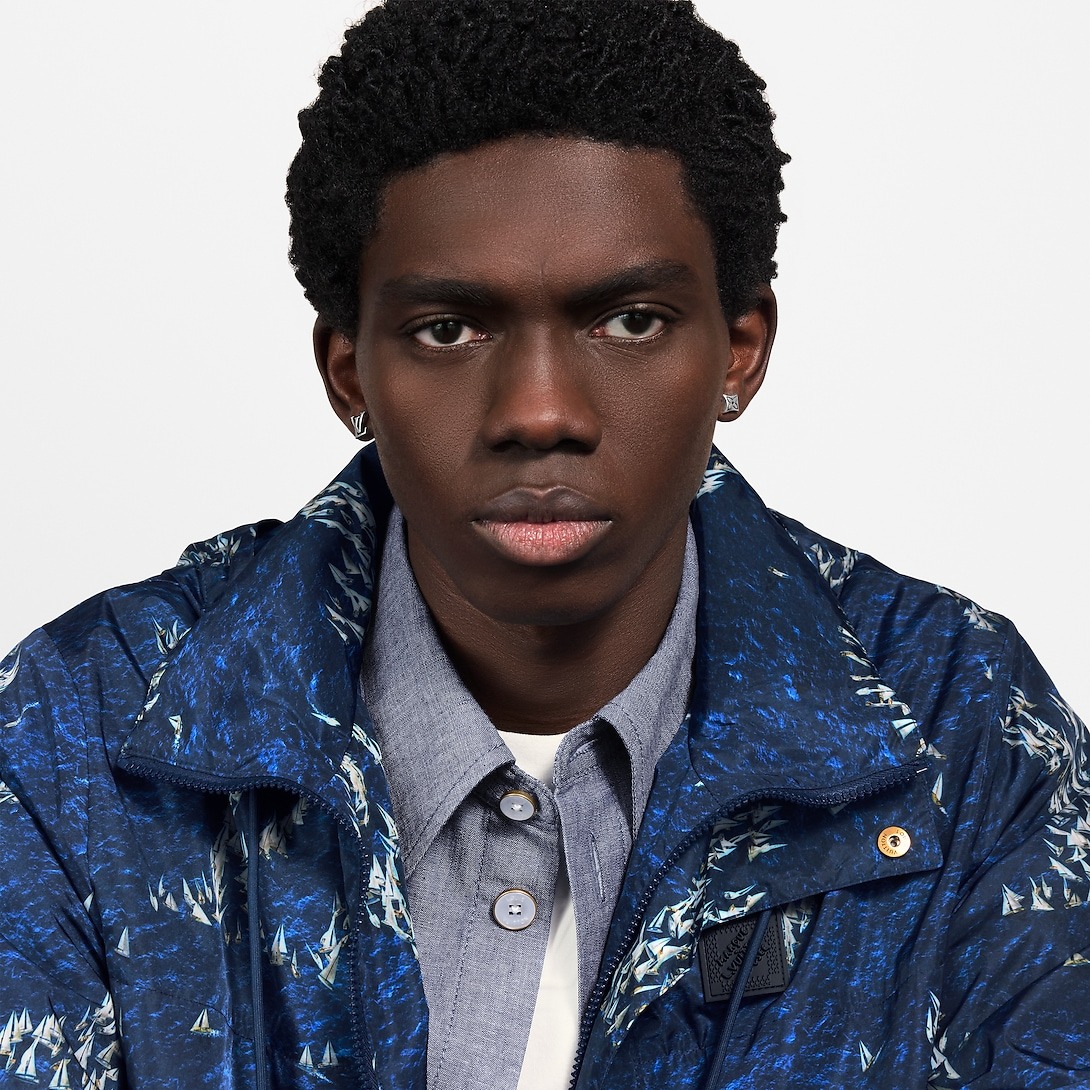 Louis Vuitton Sailor Earrings Silver-Toned - M02749