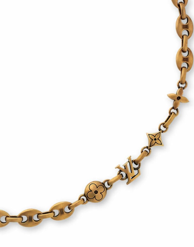 Louis Vuitton Sailor Necklace Gold-Toned - M02725