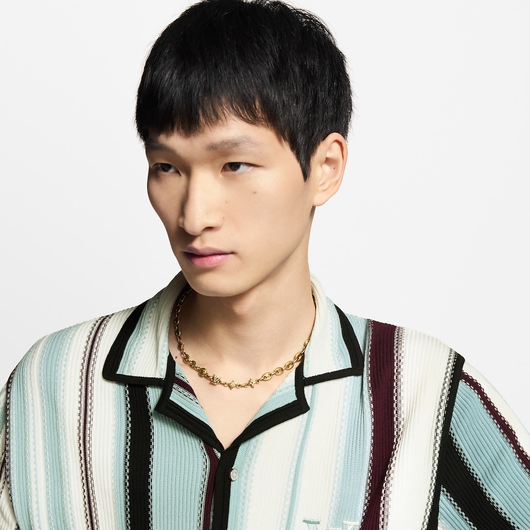 Louis Vuitton Sailor Necklace Gold-Toned - M02725