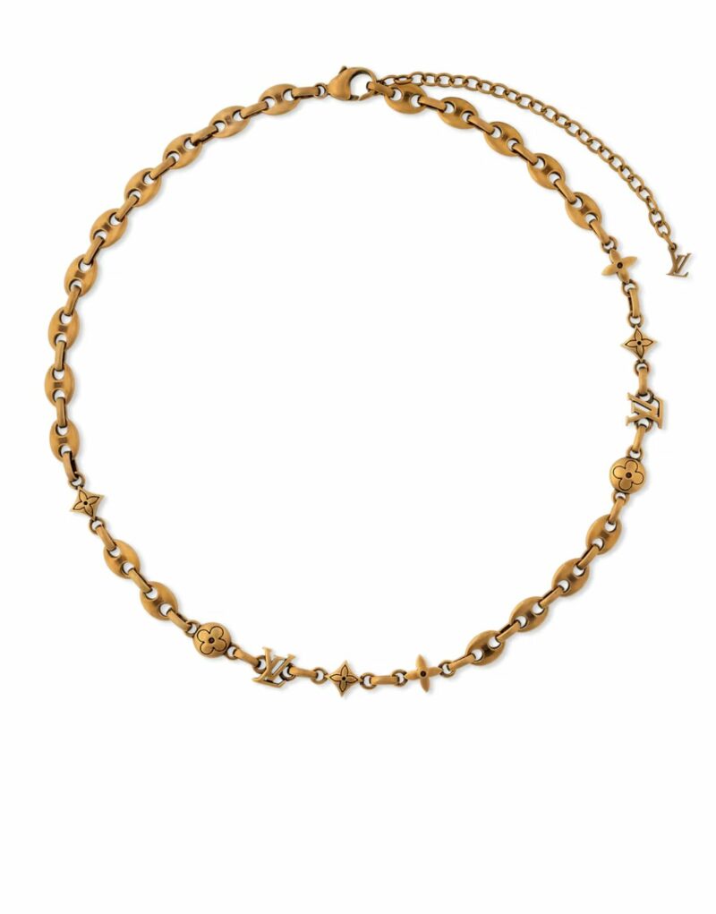 Louis Vuitton Sailor Necklace Gold-Toned - M02725