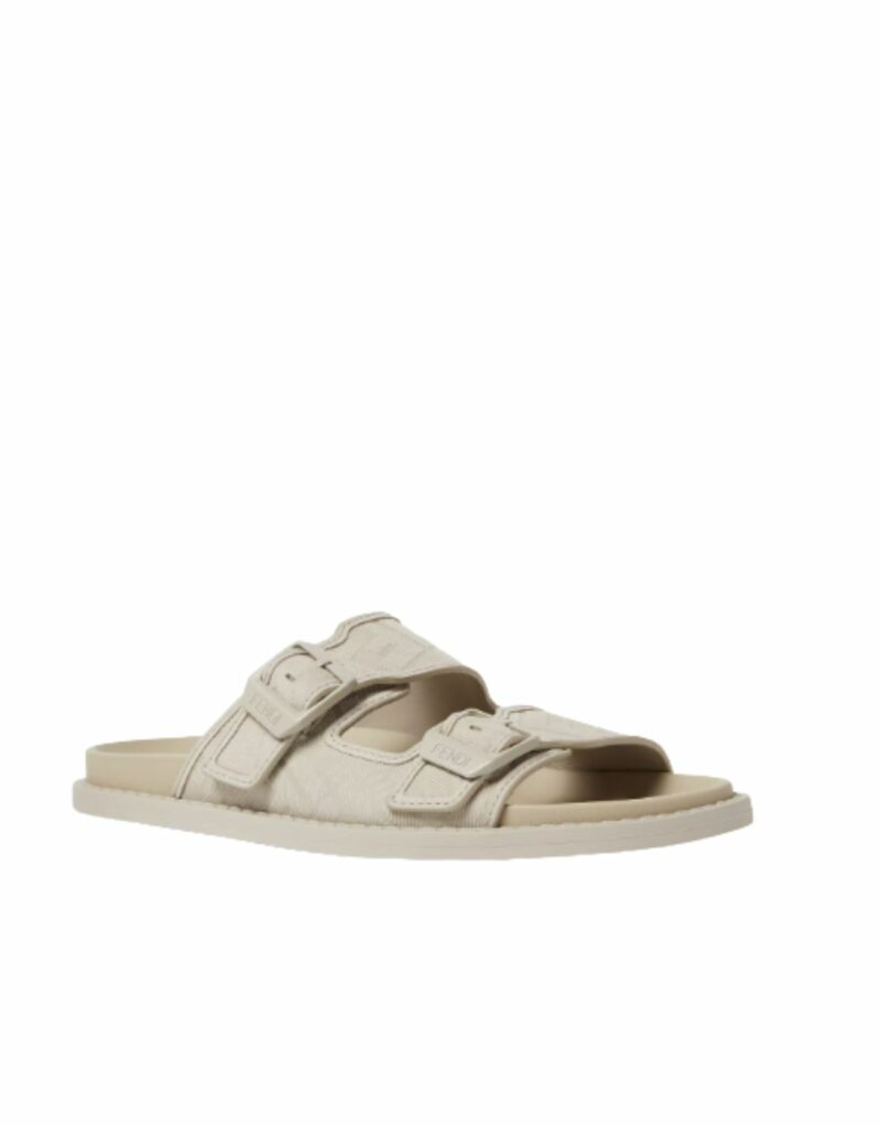 Fendi Feel Sandals Beige For Men - 7X1604AN8BF0EJB