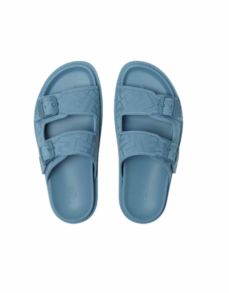 Fendi Feel Sandals Blue For Men - 7X1604AN8BF12KC