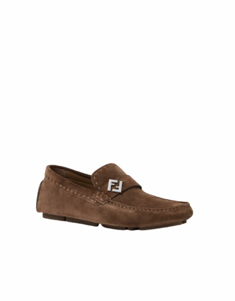 Fendi Drivers Loafer Brown For Men - 7D1682QK9F1SJ0