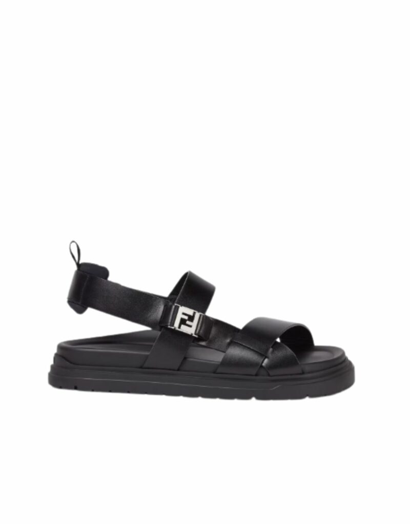 Fendi Sandals Black For Men - 7X1771SN1F0ABB