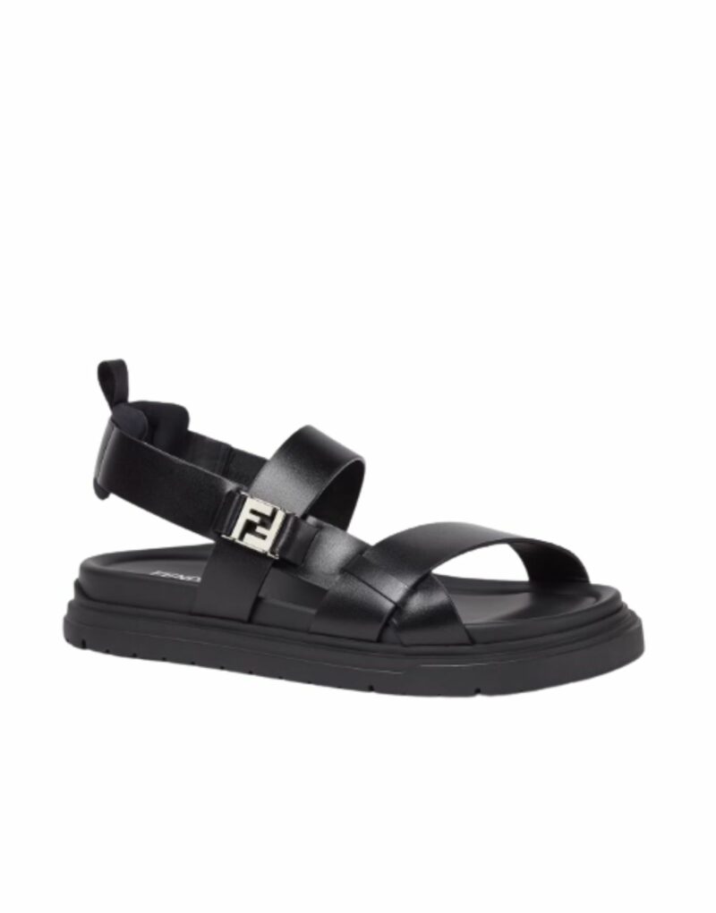 Fendi Sandals Black For Men - 7X1771SN1F0ABB