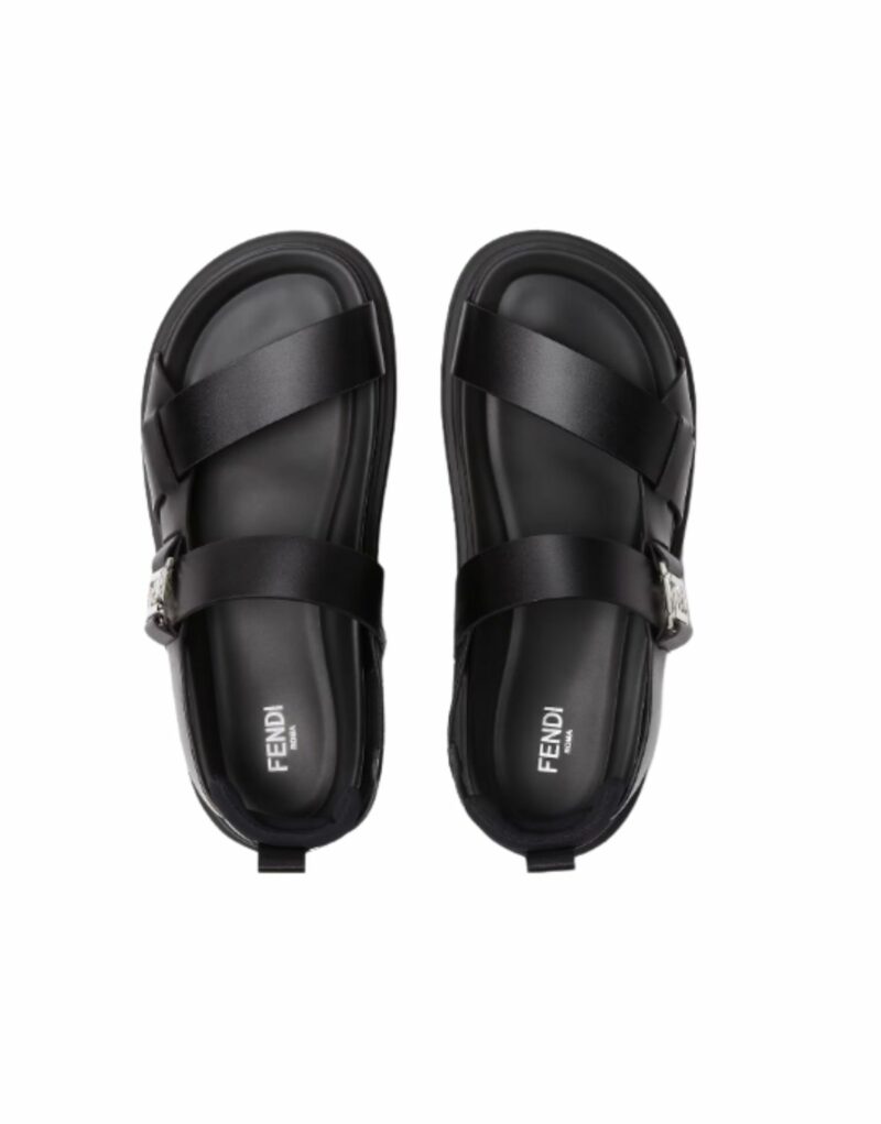 Fendi Sandals Black For Men - 7X1771SN1F0ABB