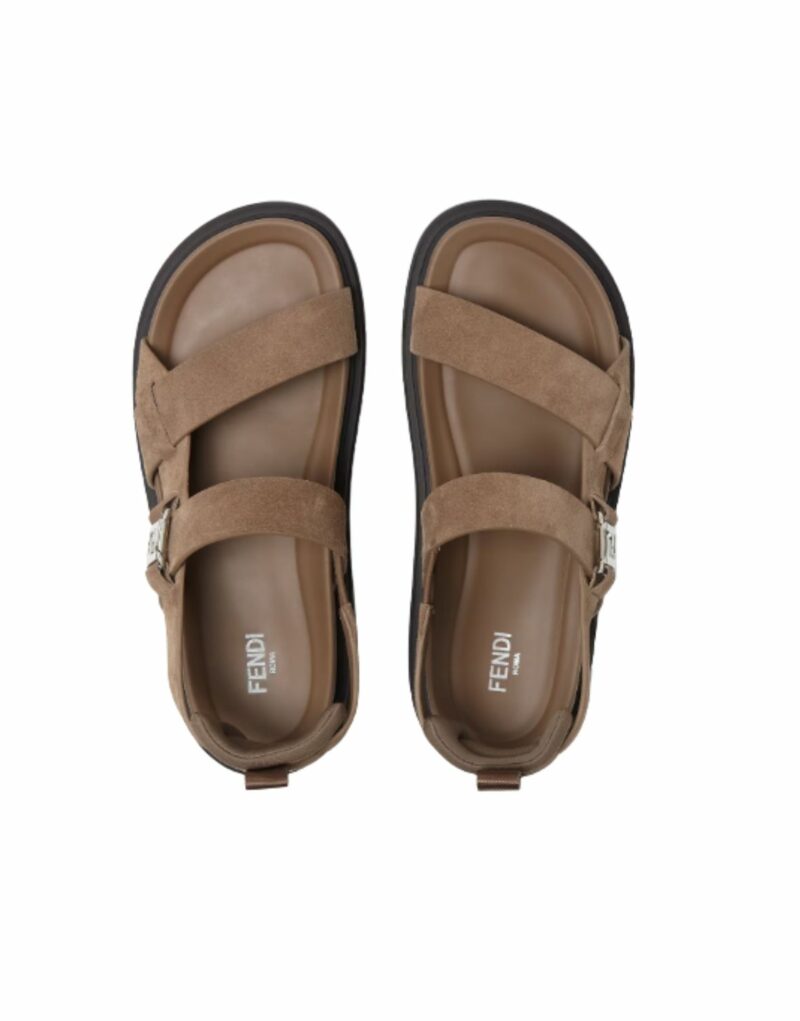 Fendi Sandals Brown For Men - 7X1771AU2JF0MNU