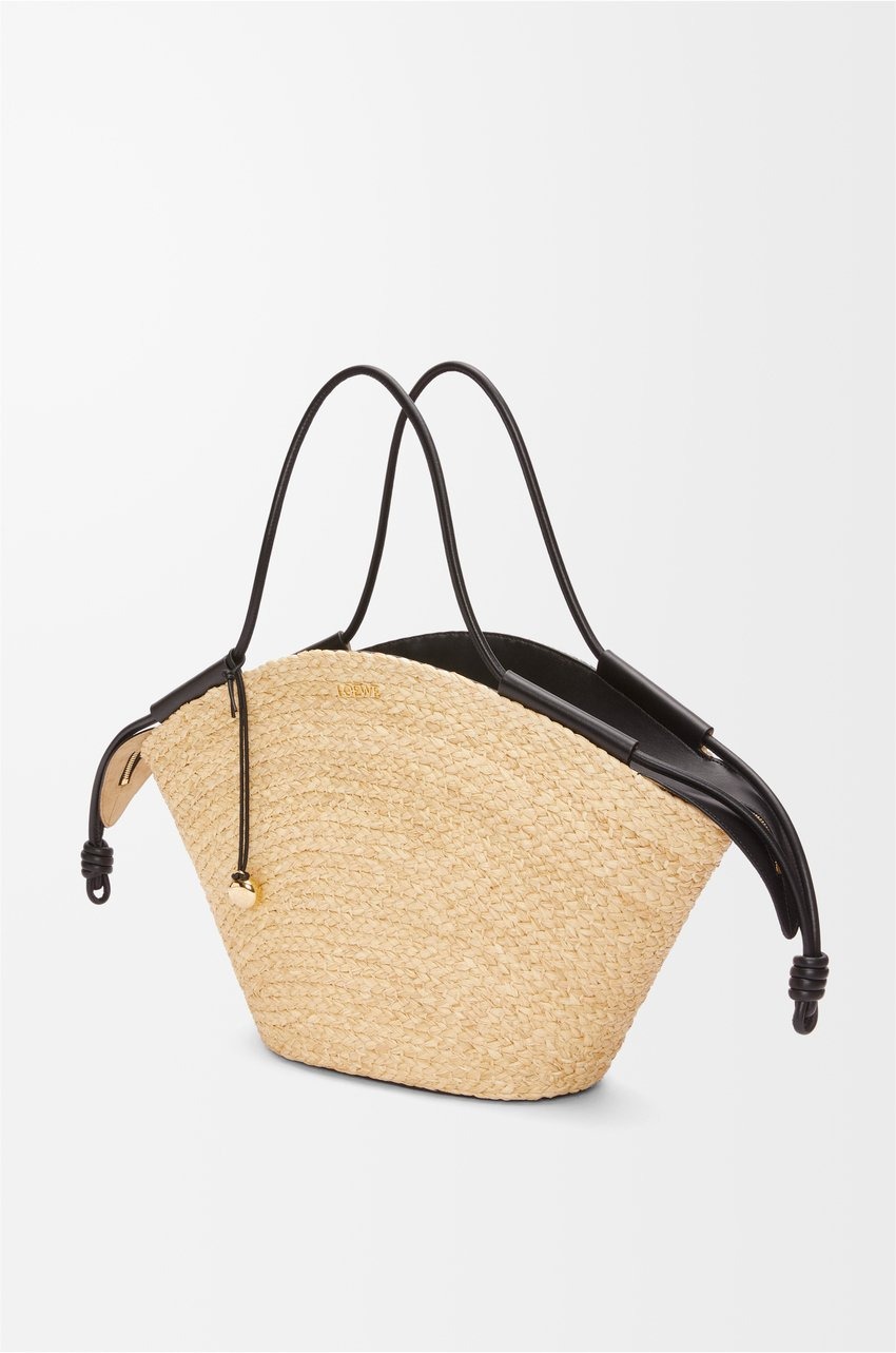 Loewe Large Paseo Basket Raffia Natural For Women 32cm/13in - A709G41X06