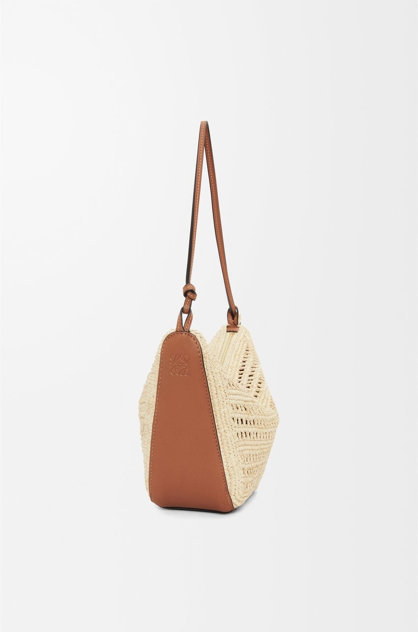 Loewe Mini Hammock Hobo Raffia Natural For Women 17cm/6.7in - A538G13X09