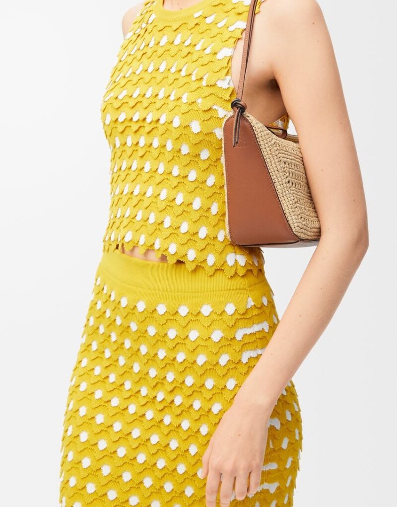 Loewe Mini Hammock Hobo Raffia Natural For Women 17cm/6.7in - A538G13X09