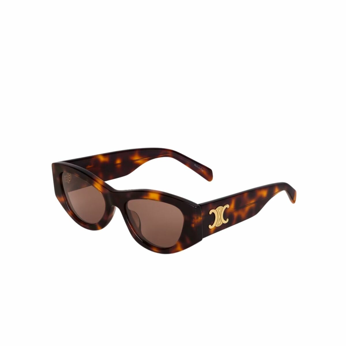 Celine Triomphe 15 Sunglasses In Acetate Dark Havana - 4S308CPLB.19DT