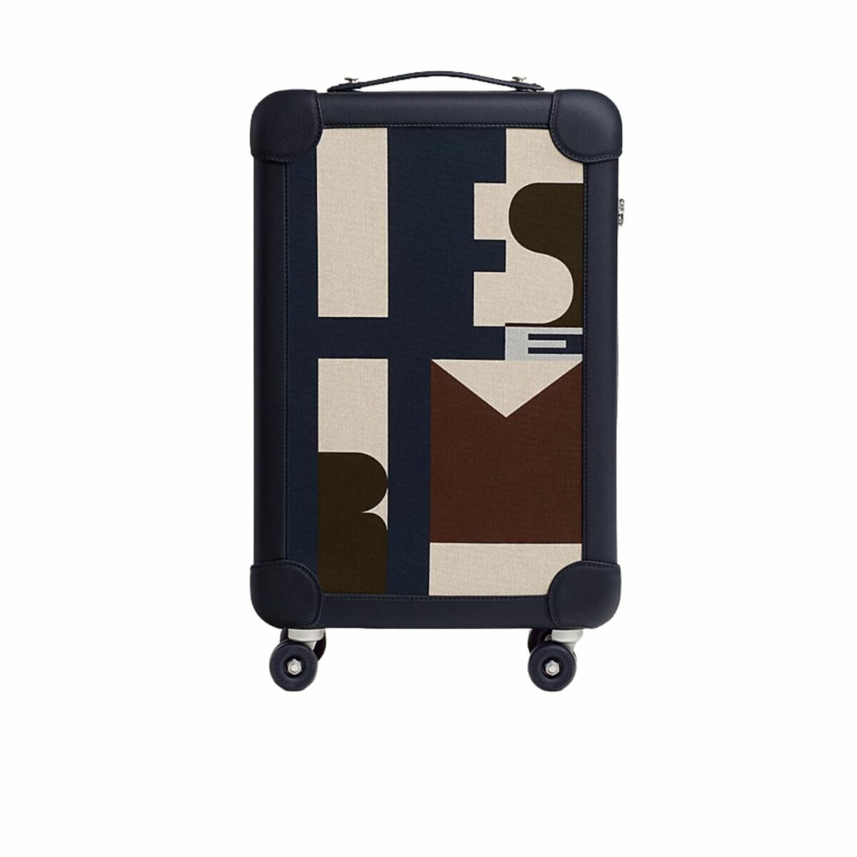 Hermes R.M.S Cabin Suitcase Blue Indigo 57cm/22in - H087170CMAB