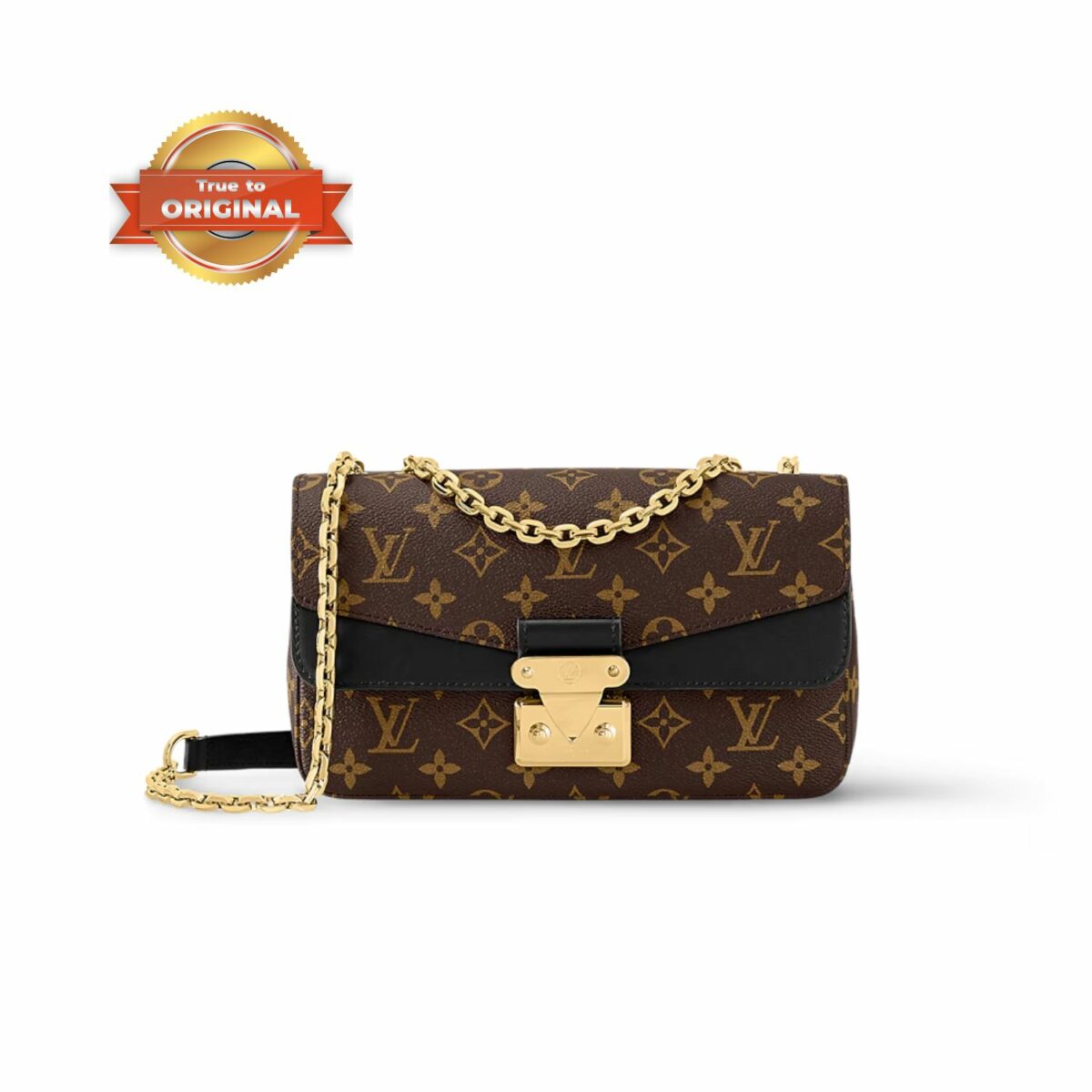 [True-to-ORIGINAL] Louis Vuitton Marceau Monogram Canvas Black For Women Shoulder and Crossbody Bags 9.6in/24.5cm M46126