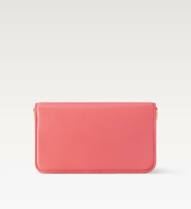 [True-to-ORIGINAL] Louis Vuitton Wallet On Chain LV Bloom Sweet Coral For Women 7.9in/20cm M14548