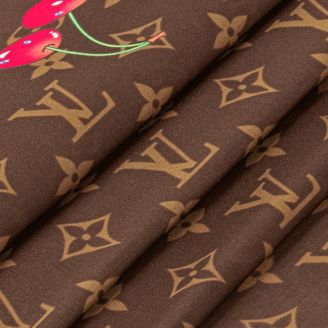 Louis Vuitton LV x TM Monogram Cerise Square 55 Brown For Women 21.7in/55cm M96090