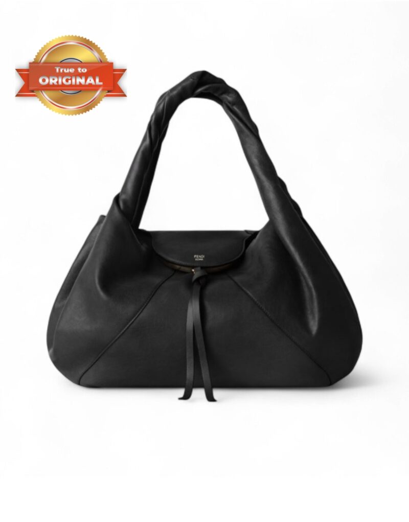 [True-to-ORIGINAL] Fendi Spy Bag Black For Women 18.9in/48cm 8BR839AYCTF0KUR