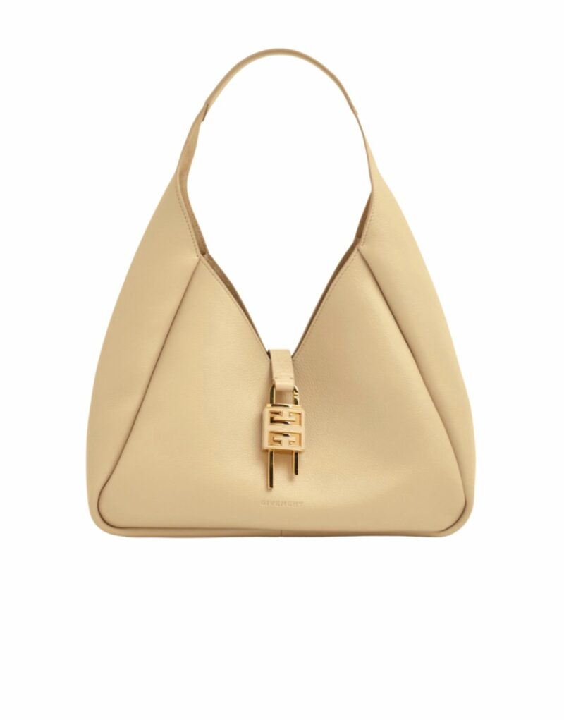 Givenchy Mini G Hobo Bag Beige For Women 12in/31cm - BB50QNB1M2