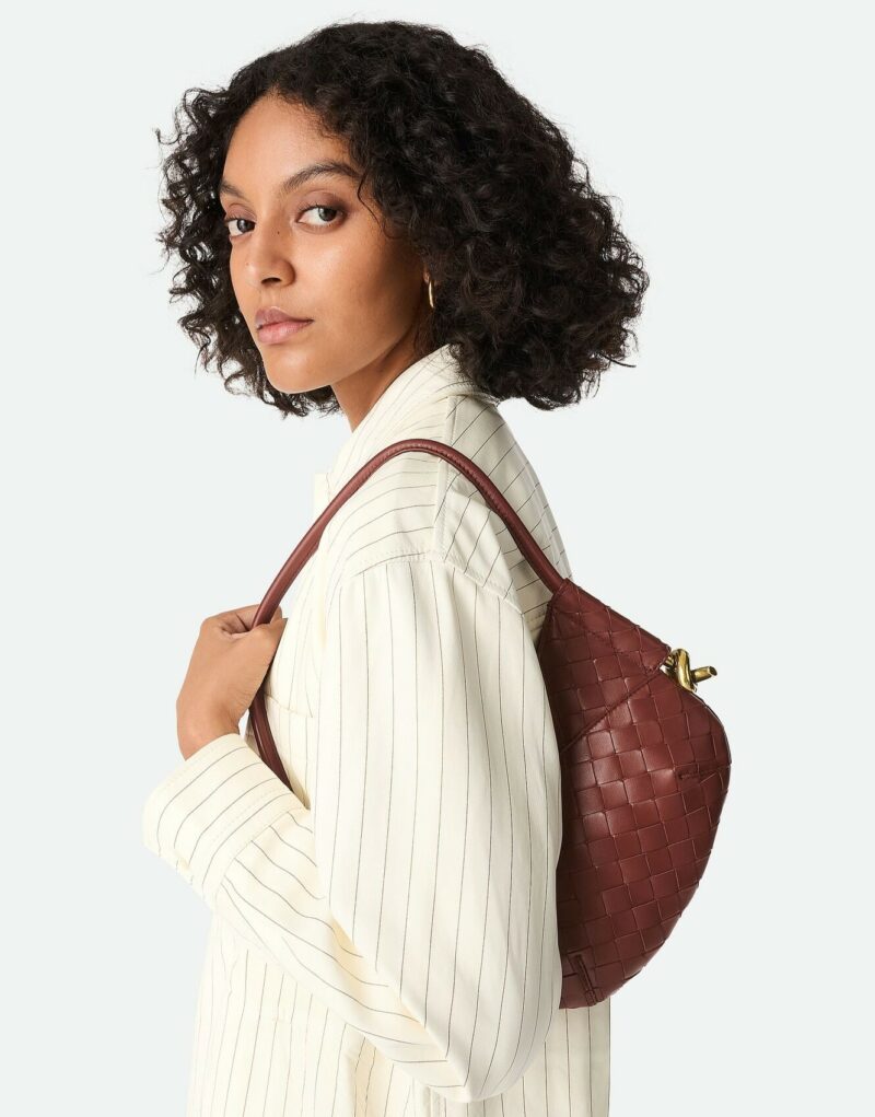 [True-to-ORIGINAL] Bottega Veneta Baby Solstice Sapele For Women 28cm/11in 796378VCPP12506