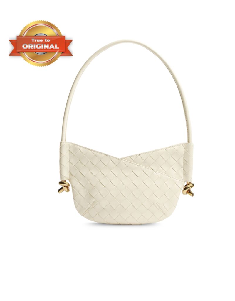 [True-to-ORIGINAL] Bottega Veneta Baby Solstice Sea Salt For Women 28cm/11in 796378VCPP19195