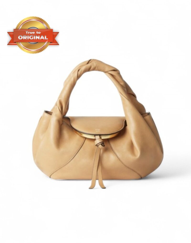 [True-to-ORIGINAL] Fendi Spy Small Bag Beige For Women 12.6in/32cm 8BR838AYCTF1I73