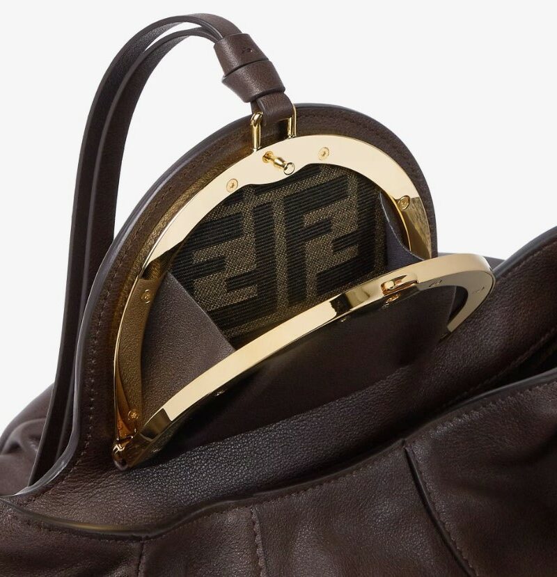 [True-to-ORIGINAL] Fendi Spy Bag Dark Brown For Women 18.9in/48cm 8BR839AYCTF0L1B