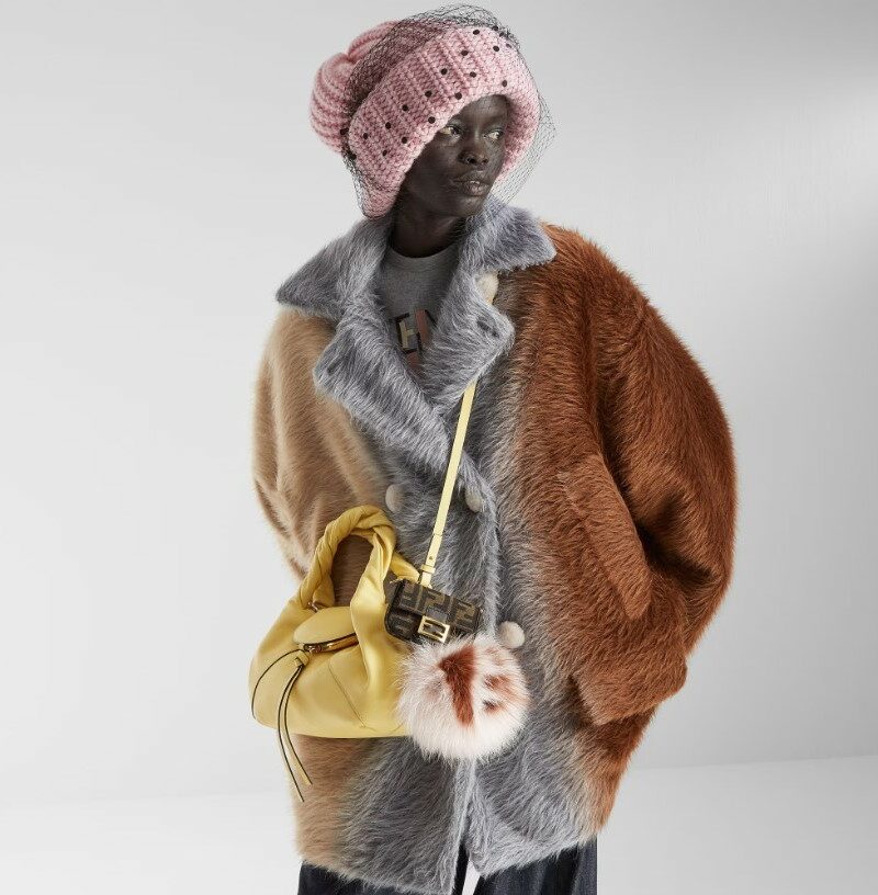 [True-to-ORIGINAL] Fendi Spy Small Bag Yellow For Women 12.6in/32cm 8BR838AYCTF1NPV