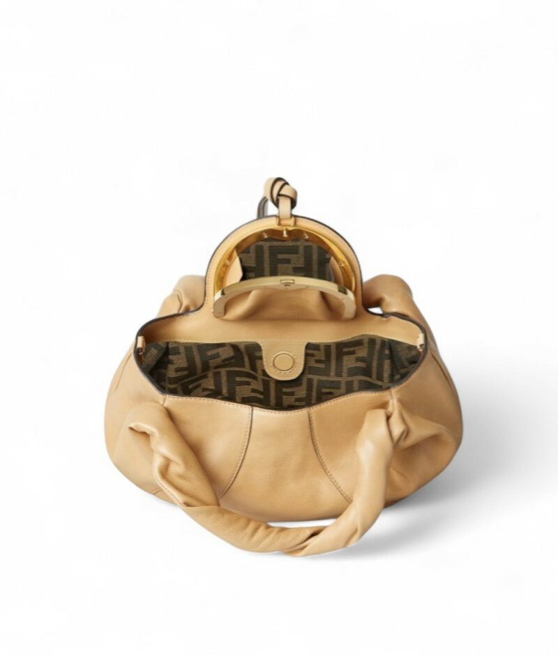 [True-to-ORIGINAL] Fendi Spy Small Bag Beige For Women 12.6in/32cm 8BR838AYCTF1I73