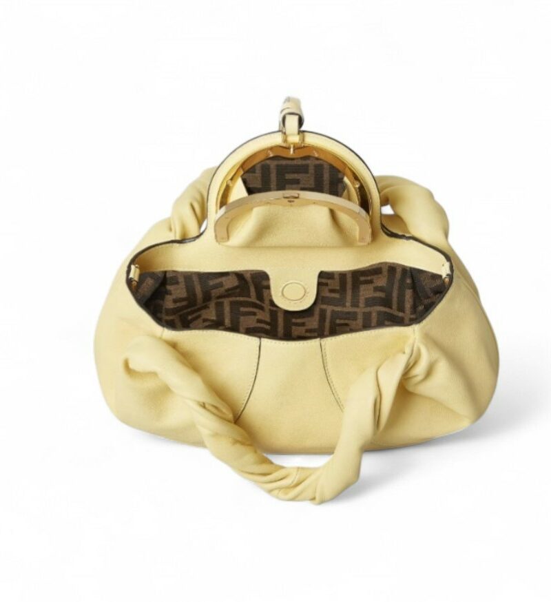 [True-to-ORIGINAL] Fendi Spy Small Bag Yellow For Women 12.6in/32cm 8BR838AYCTF1NPV