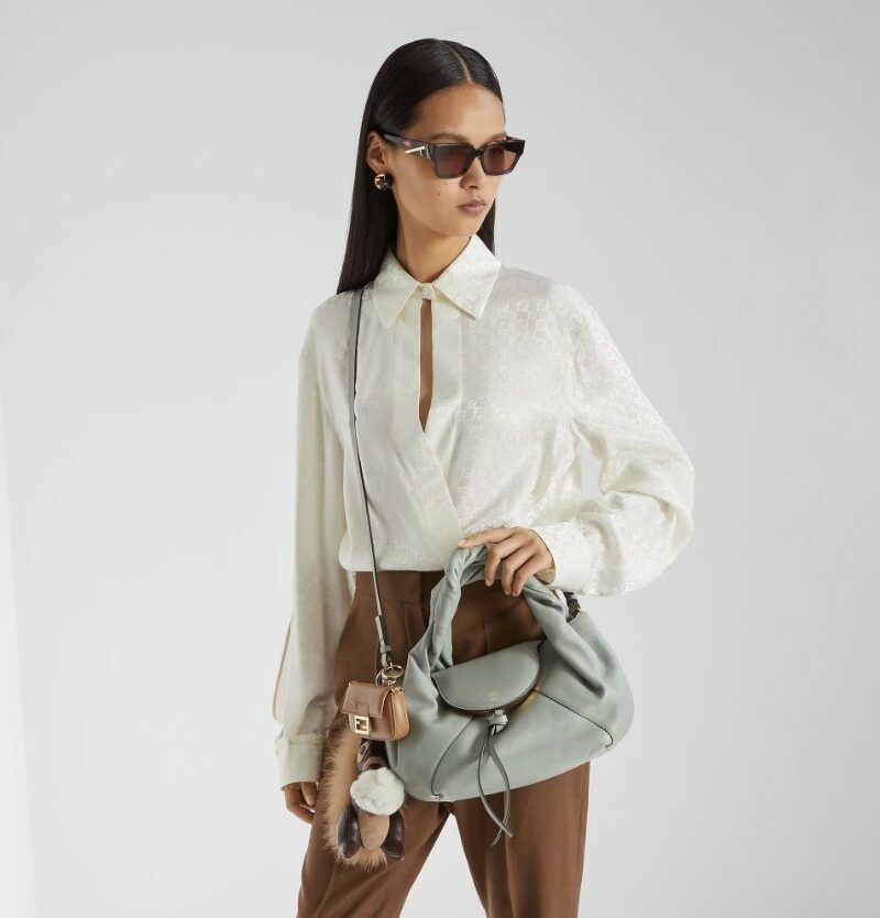 [True-to-ORIGINAL] Fendi Spy Small Bag Matcha Green For Women 12.6in/32cm 8BR838AYCTF1SK5