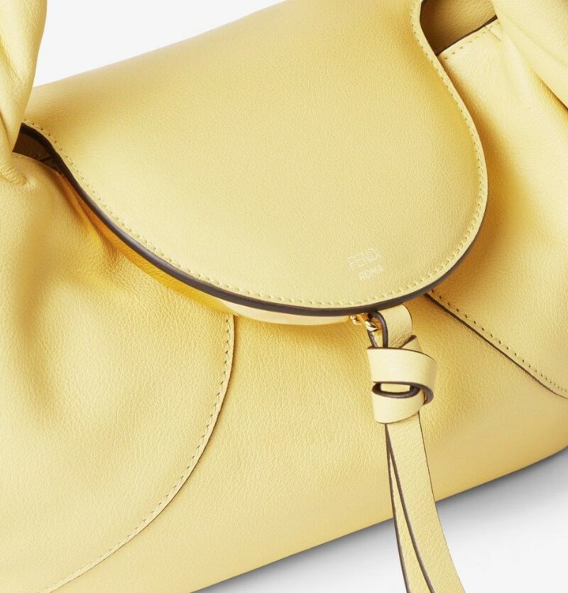[True-to-ORIGINAL] Fendi Spy Small Bag Yellow For Women 12.6in/32cm 8BR838AYCTF1NPV
