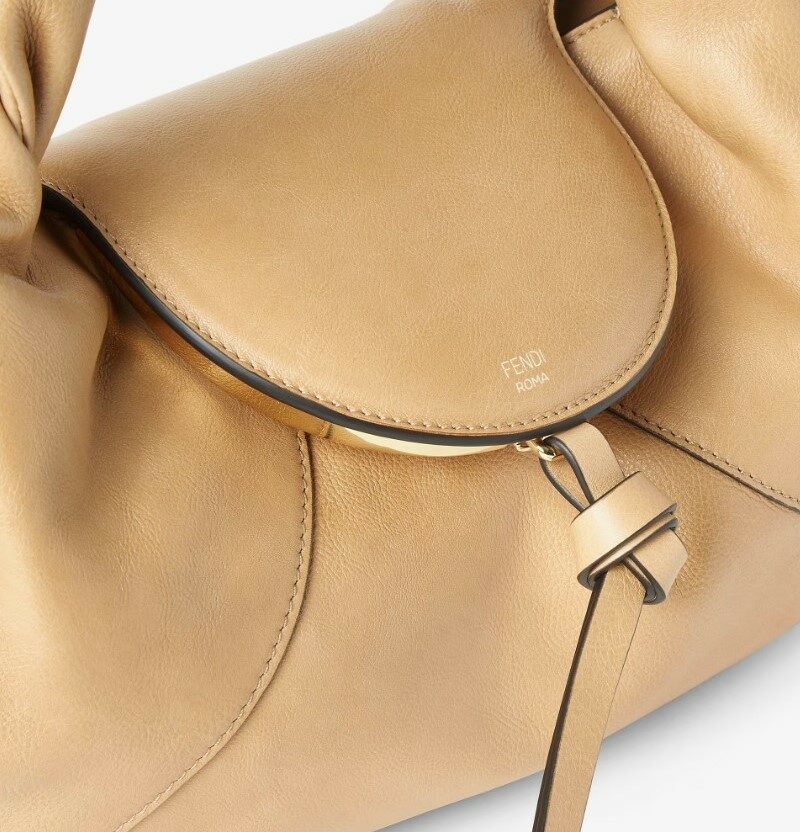 [True-to-ORIGINAL] Fendi Spy Small Bag Beige For Women 12.6in/32cm 8BR838AYCTF1I73